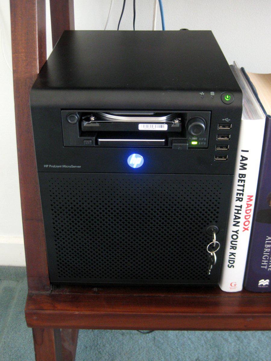 Yet Another NAS – HP Microserver N40L – unRAID setup